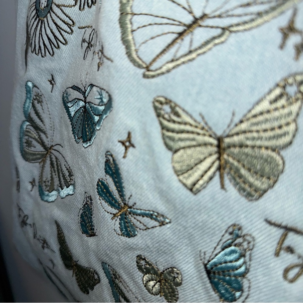 Never used Debut Butterfly Embroidered Taylor Swift Tote Bag - Picture 10 of 12